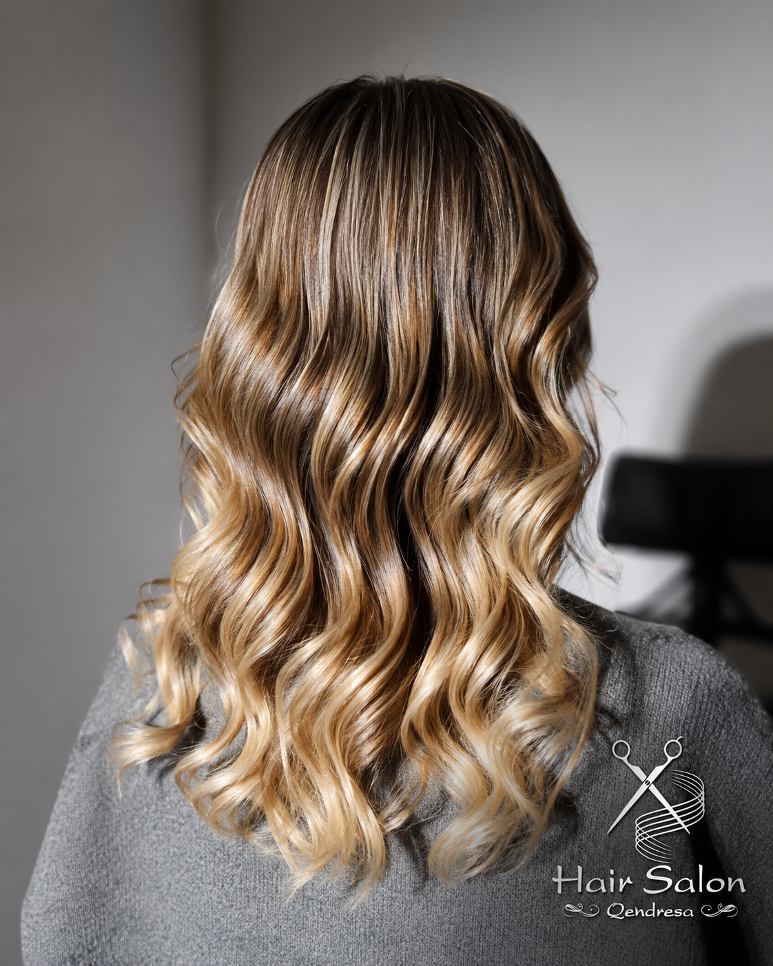 Balayage-Ergebnis Hair Salon Qendresa
