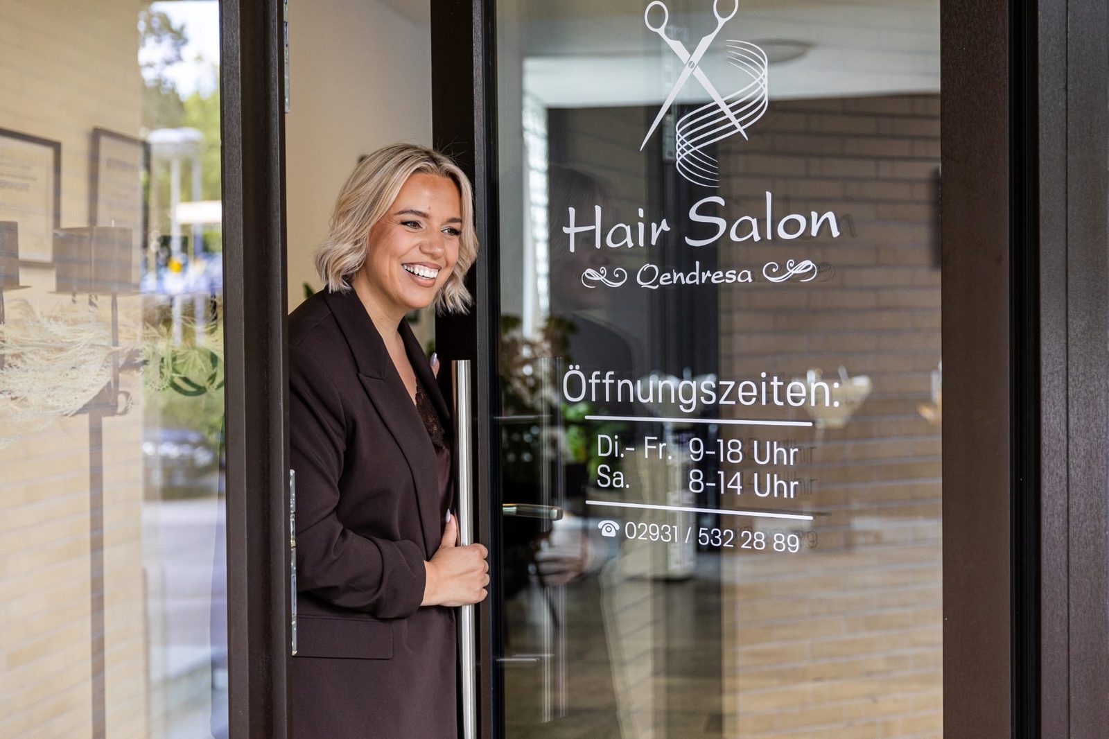 Eingang Hair Salon Qendresa, Seibertzstraße 32, 59821 Arnsberg